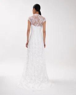 Wedding Edit|IVY OAK Daniela Lily Bridal Lace Dress
