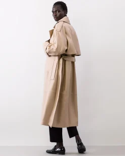Leather|IVY OAK Lilith Leather Trenchcoat