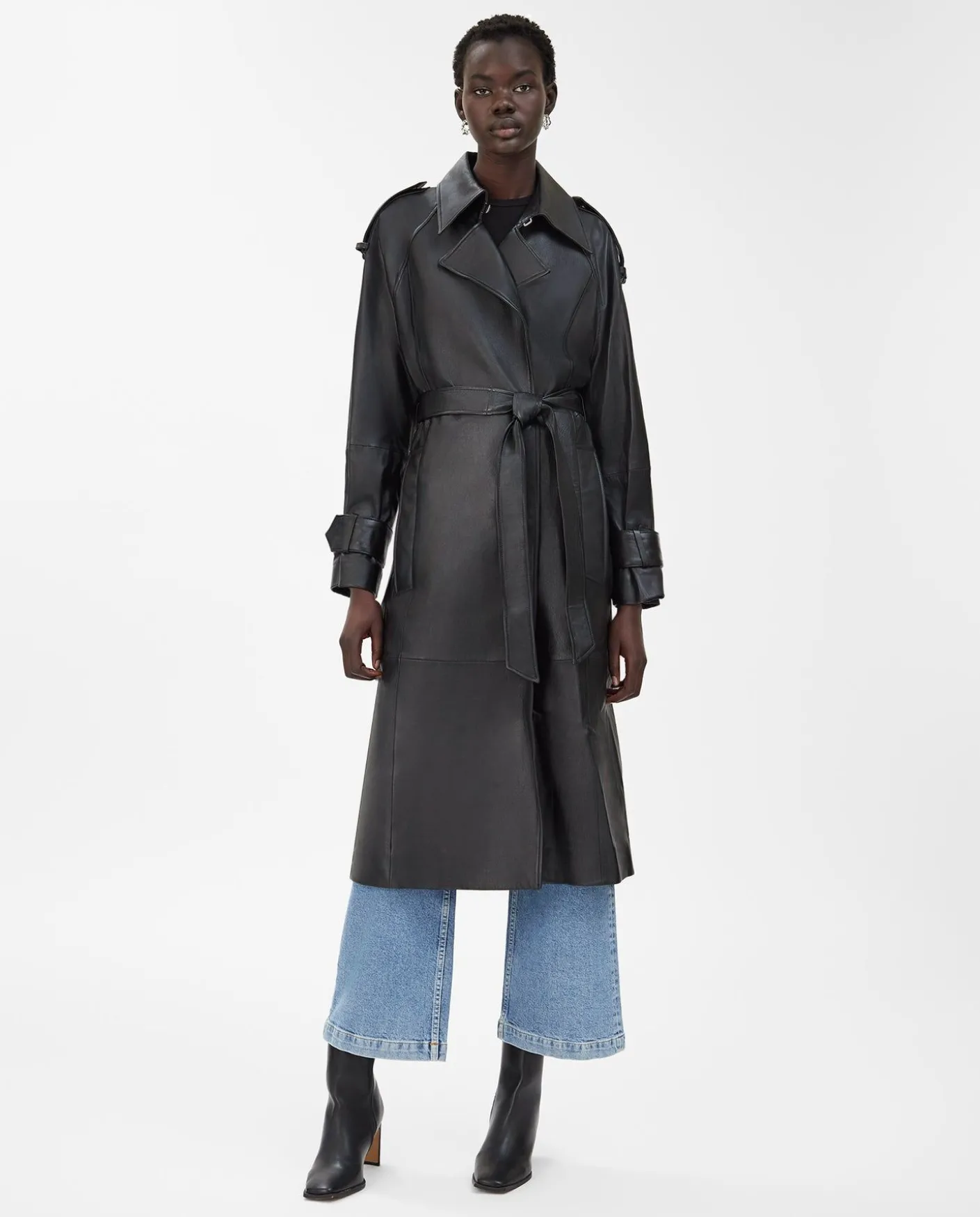 Leather|IVY OAK Lilith Trench