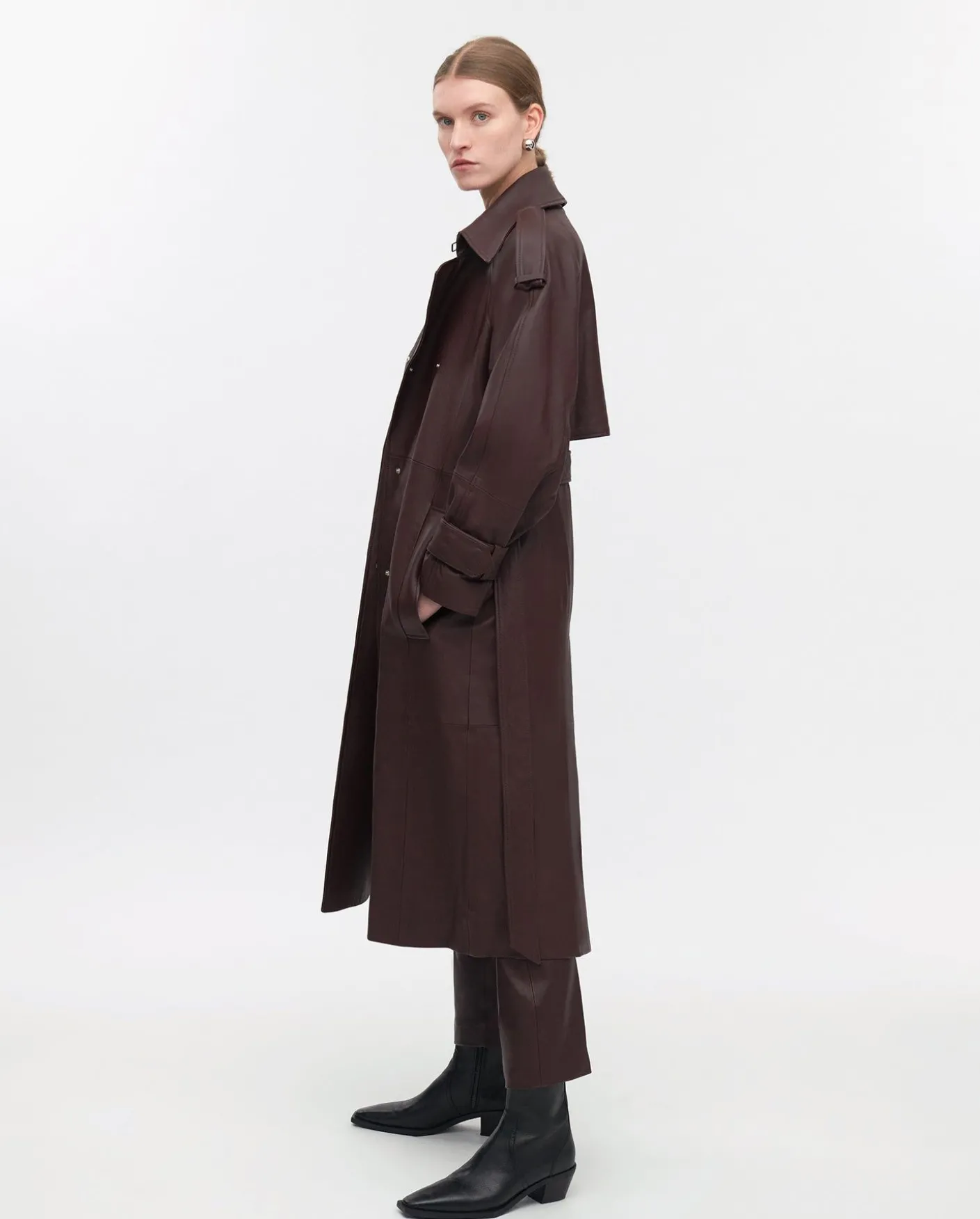 Leather|IVY OAK Lilith Trench