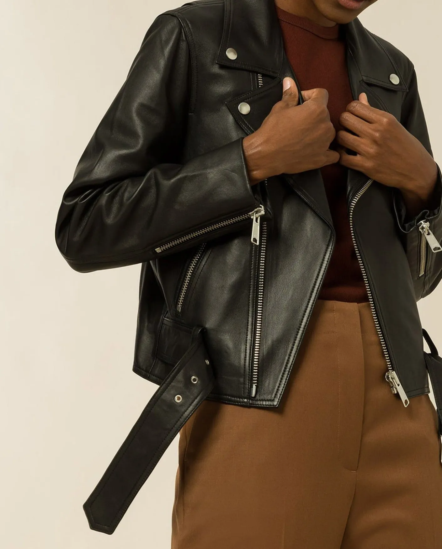 Leather|IVY OAK Lynn Jacket