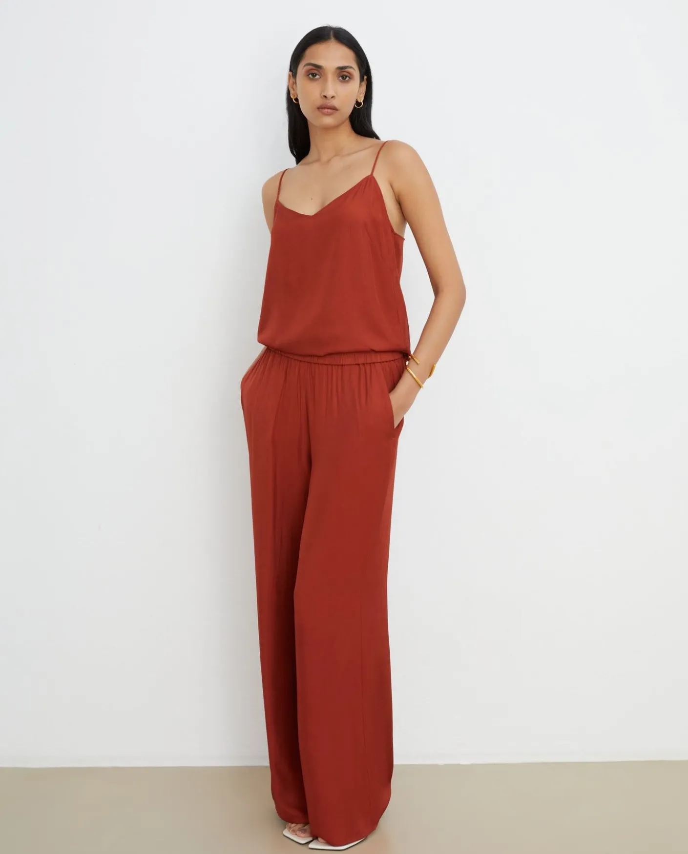 Trousers|IVY OAK Pia Rose Trouser