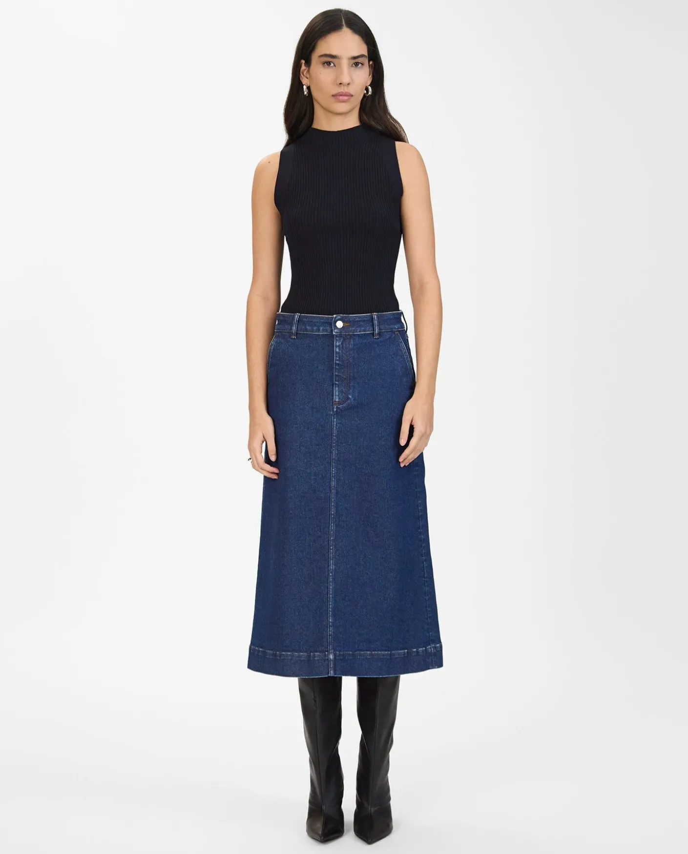 Denim|IVY OAK Stefanie Skirt